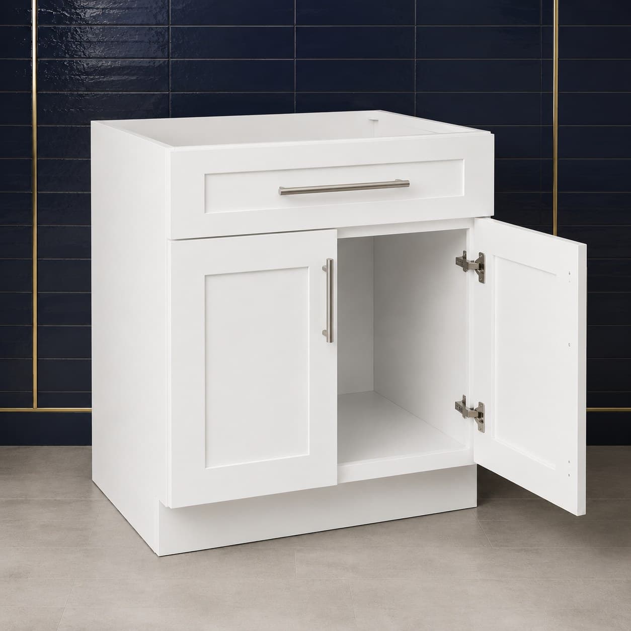 36 in. Sink Base Cabinet — Angle view